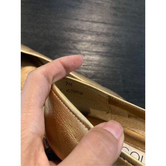 Nicole metallic gold ballet‎ flats - Picture 6 of 7